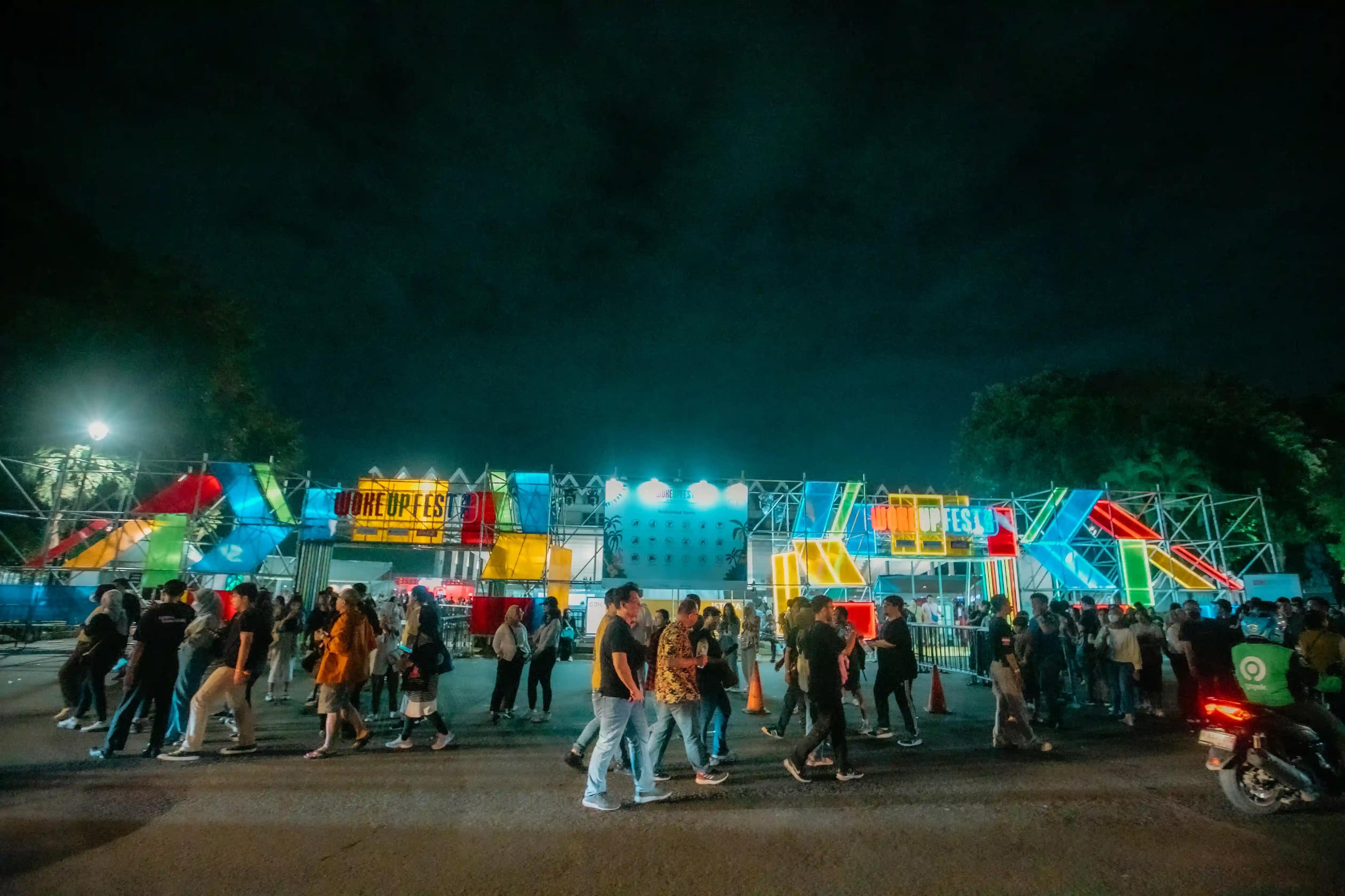 Main Gate - Woke Up Fest 2023 - Music Festival Decoration - Katakita Live Vendor Produksi Event